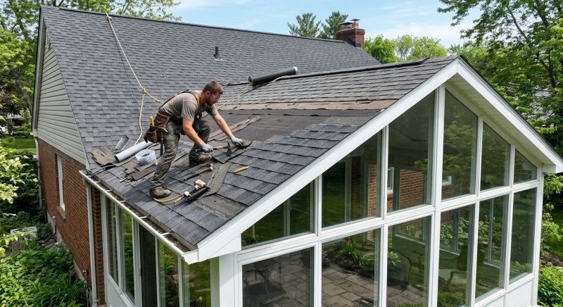 Shingle Roof Replacement in Larkspur, CO