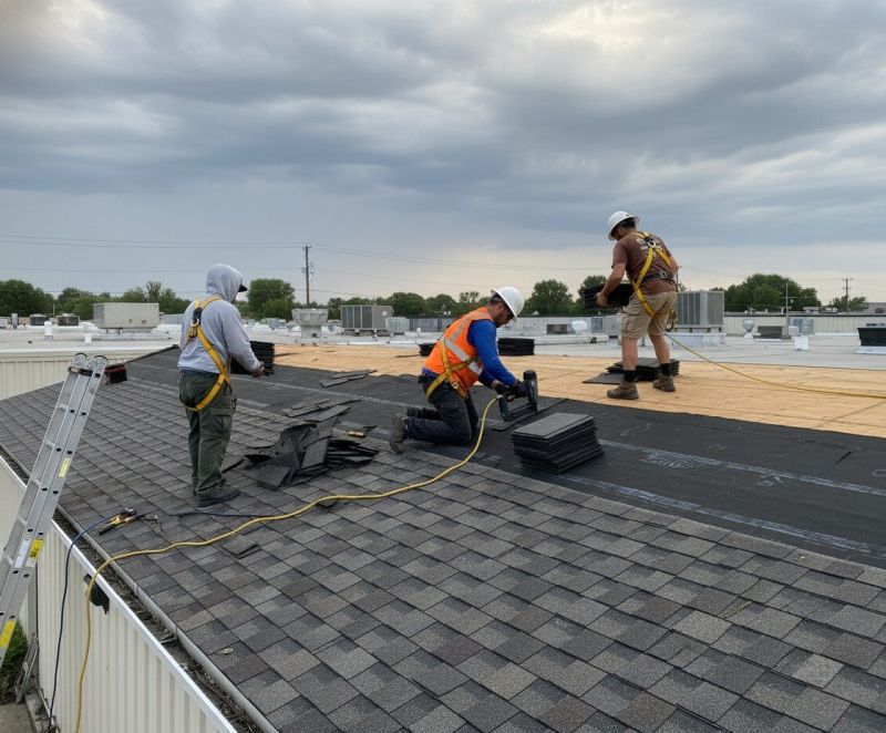 Shingle Roof Replacement in Larkspur, CO