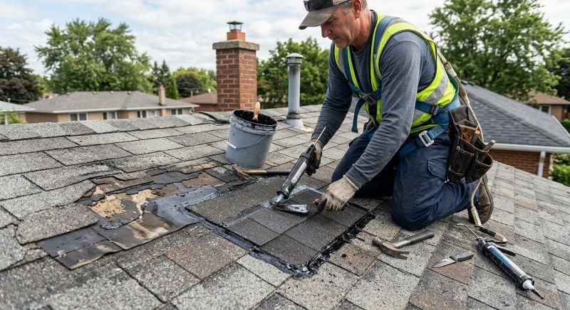 Shingles Repair in Larkspur, CO