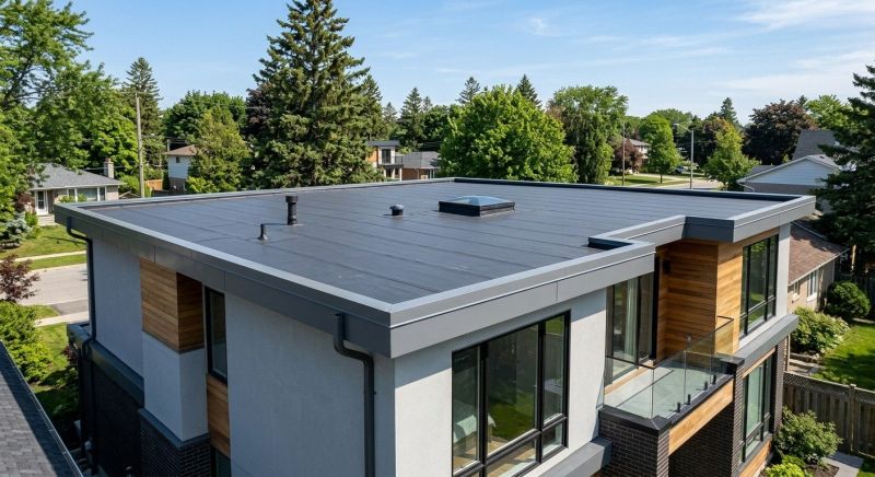 Single Ply Roof Installation in Elizabeth, CO