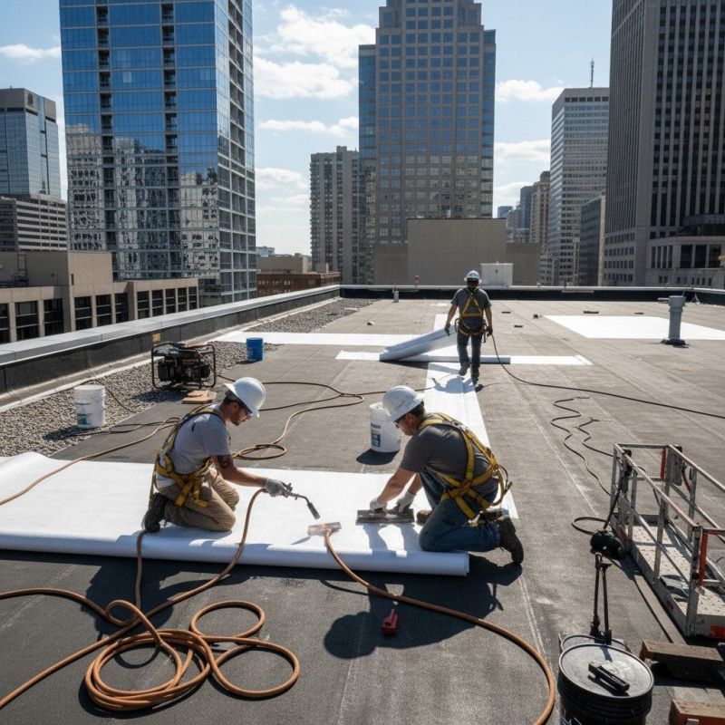 Single Ply Roof Repair in El Paso County, CO