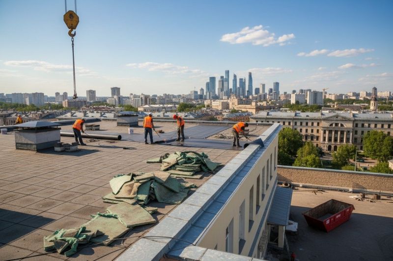 Single Ply Roof Replacement in Elizabeth, CO