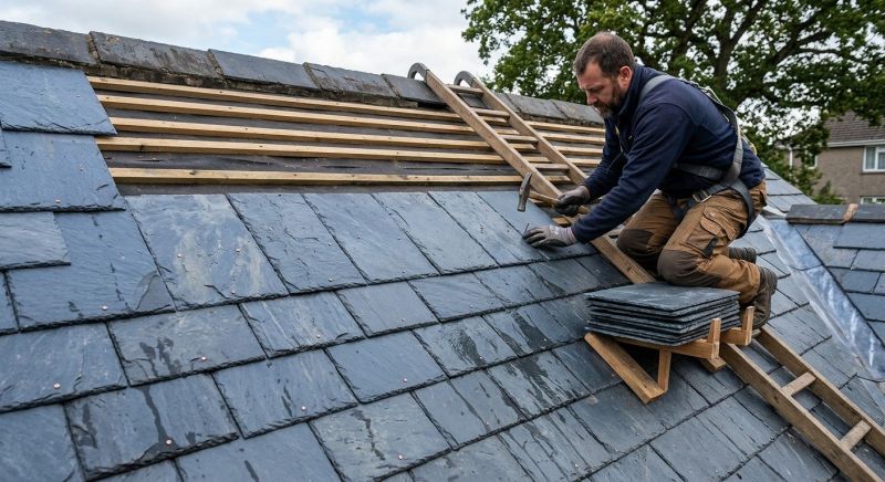 Slate Roof Construction in El Paso County, CO