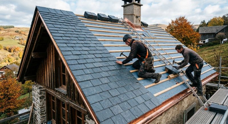 Slate Roof Installation in Monument, CO