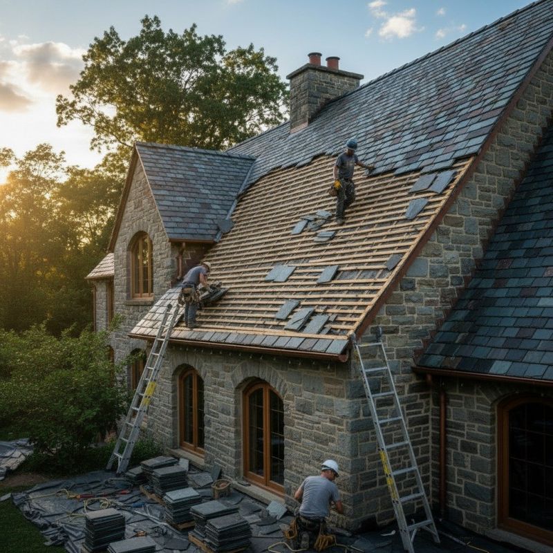 Slate Roof Replacement in Sedalia, CO