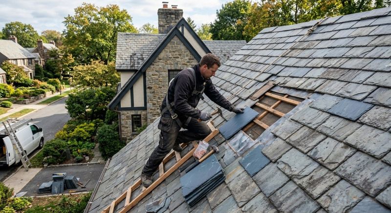 Slate Shingles Repair in Elbert County, CO