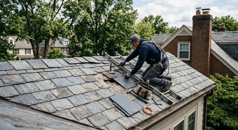 Slate Shingles Repair in Elizabeth, CO