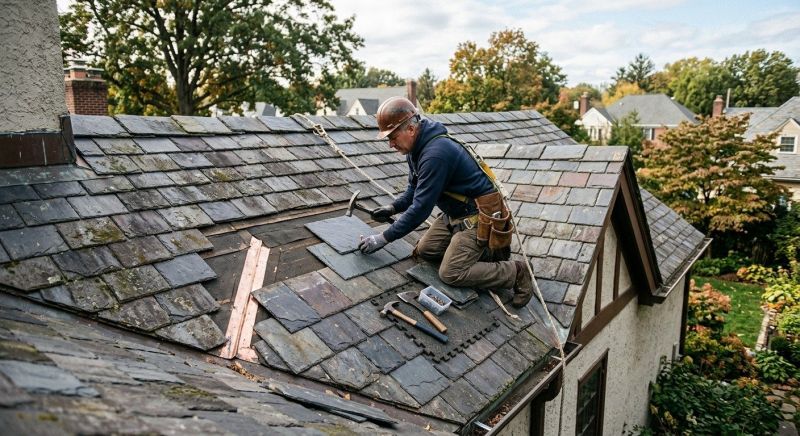Slate Shingles Repair in Larkspur, CO