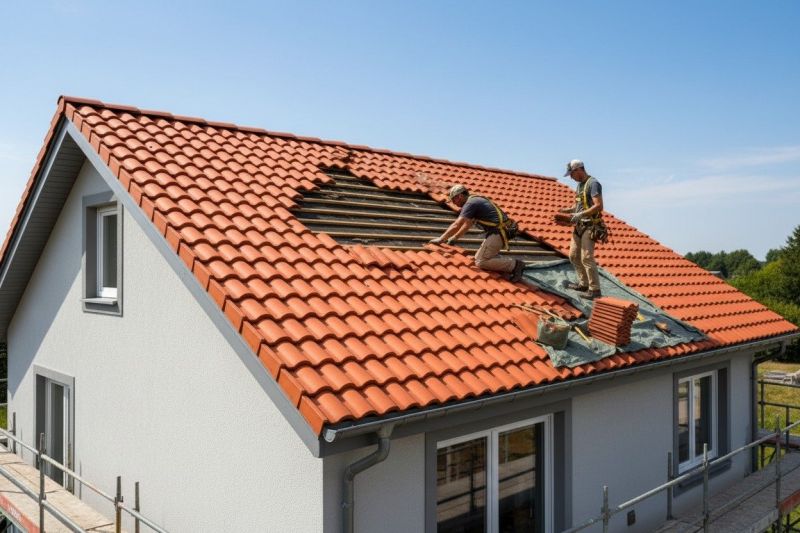 Spanish Tile Roof Repair in Monument, CO
