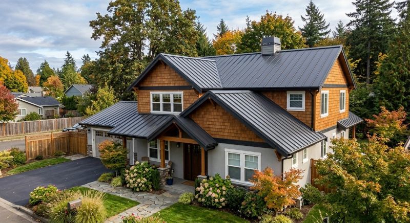 Steel Roof Replacement in Elizabeth, CO