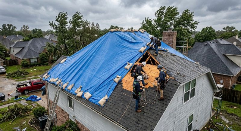 Storm Damage Roof Repair in Palmer Lake, CO