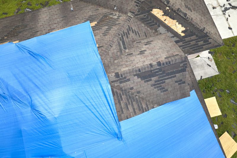 Storm Damage Roof Tarping in Monument, CO