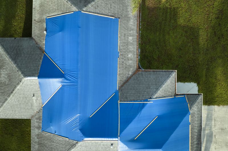 Storm Damage Roof Tarping in Monument, CO