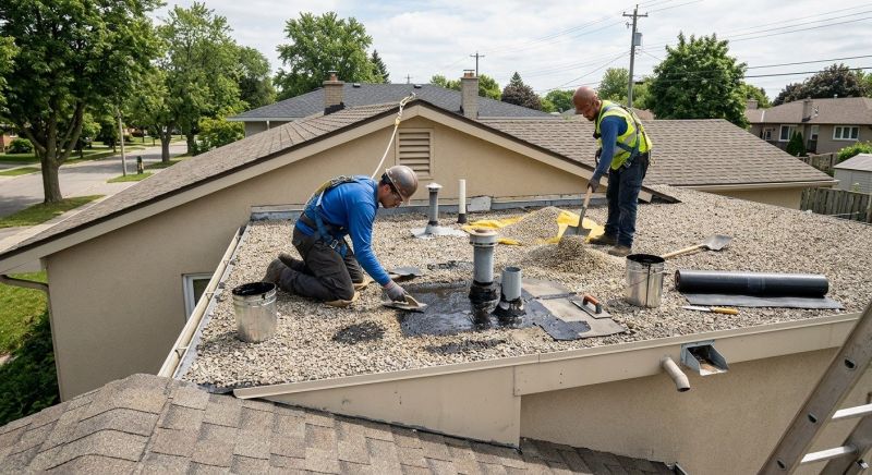Tar And Gravel Roof Repair in Elizabeth, CO