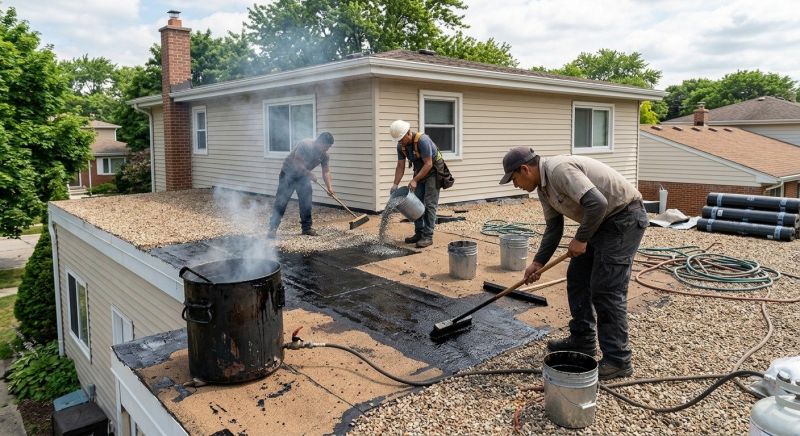Tar And Gravel Roof Repair in Monument, CO
