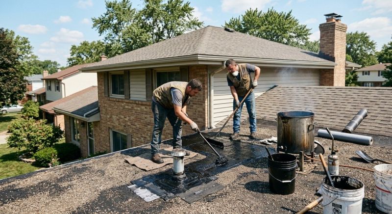 Tar Roof Installation in Palmer Lake, CO