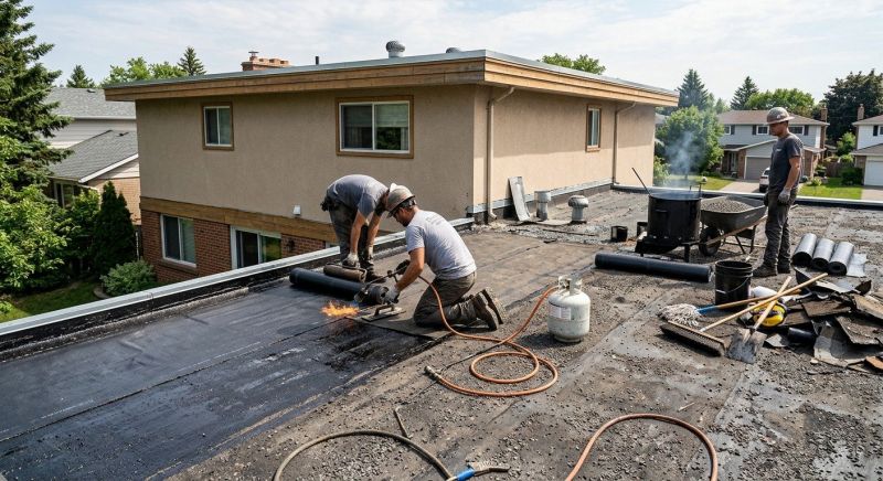 Tar Roof Repair in El Paso County, CO