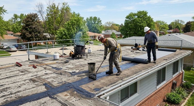 Tar Roof Repair in El Paso County, CO