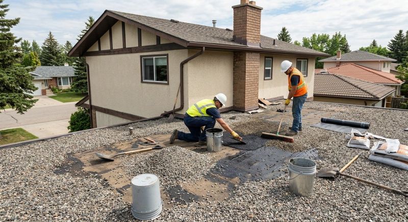 Tar Roof Repair in Elizabeth, CO