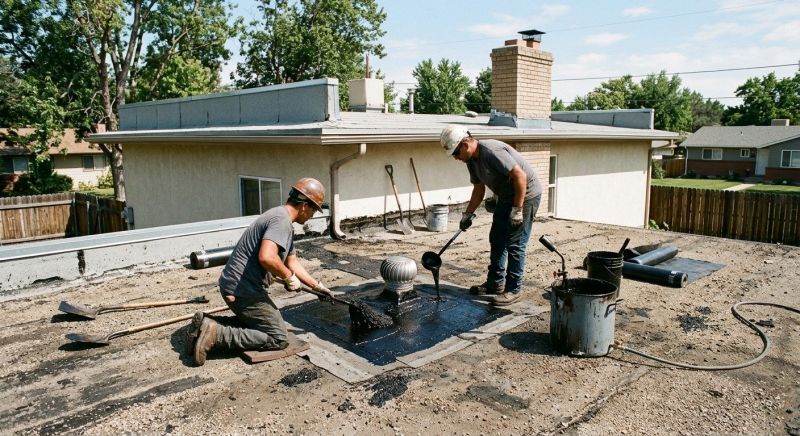 Tar Roof Repair in Sedalia, CO