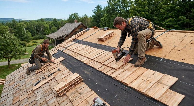 Wood Roofing Installation in Monument, CO