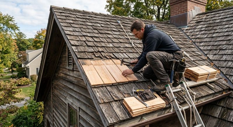 Wood Shingles Repair in Monument, CO