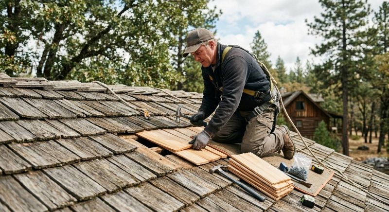 Wood Shingles Repair in Teller County, CO