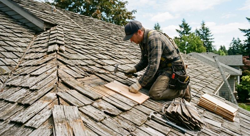 Wood Shingles Repair in Teller County, CO